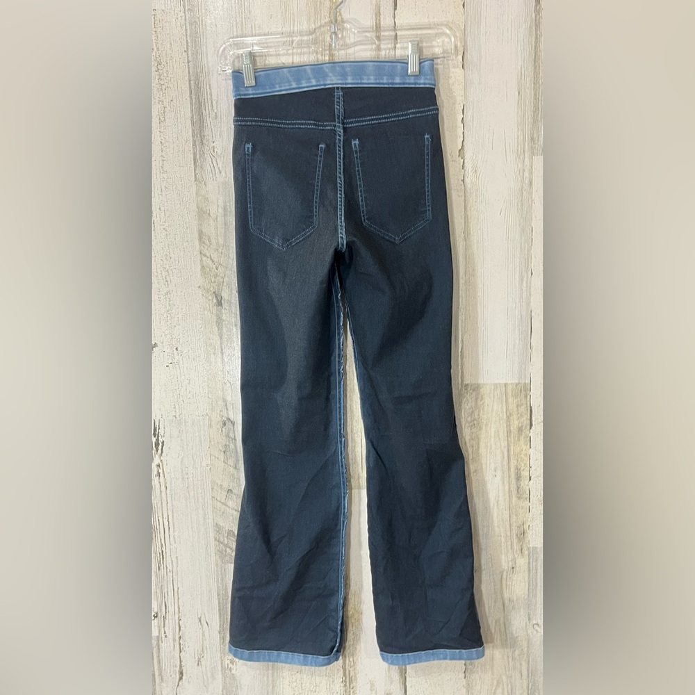 Dr. Denim Jeansmakers Skinny Holly Light Denim Jegging Legging Flare Size Small - Picture 11 of 13